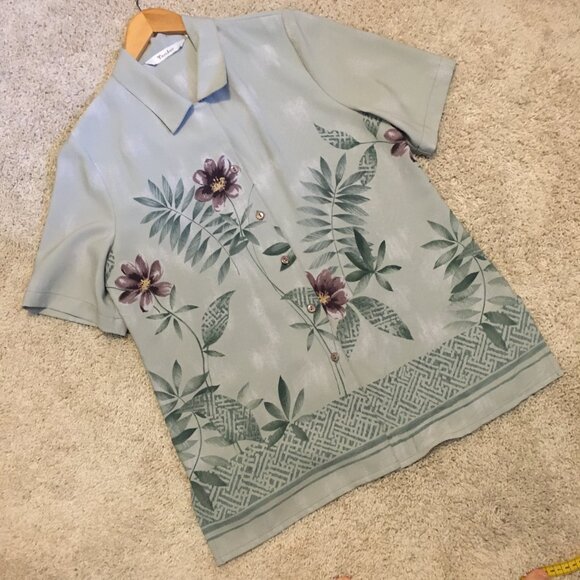 Vintage 90s Vacation Shirt With Tank Top - Picture 11 of 15